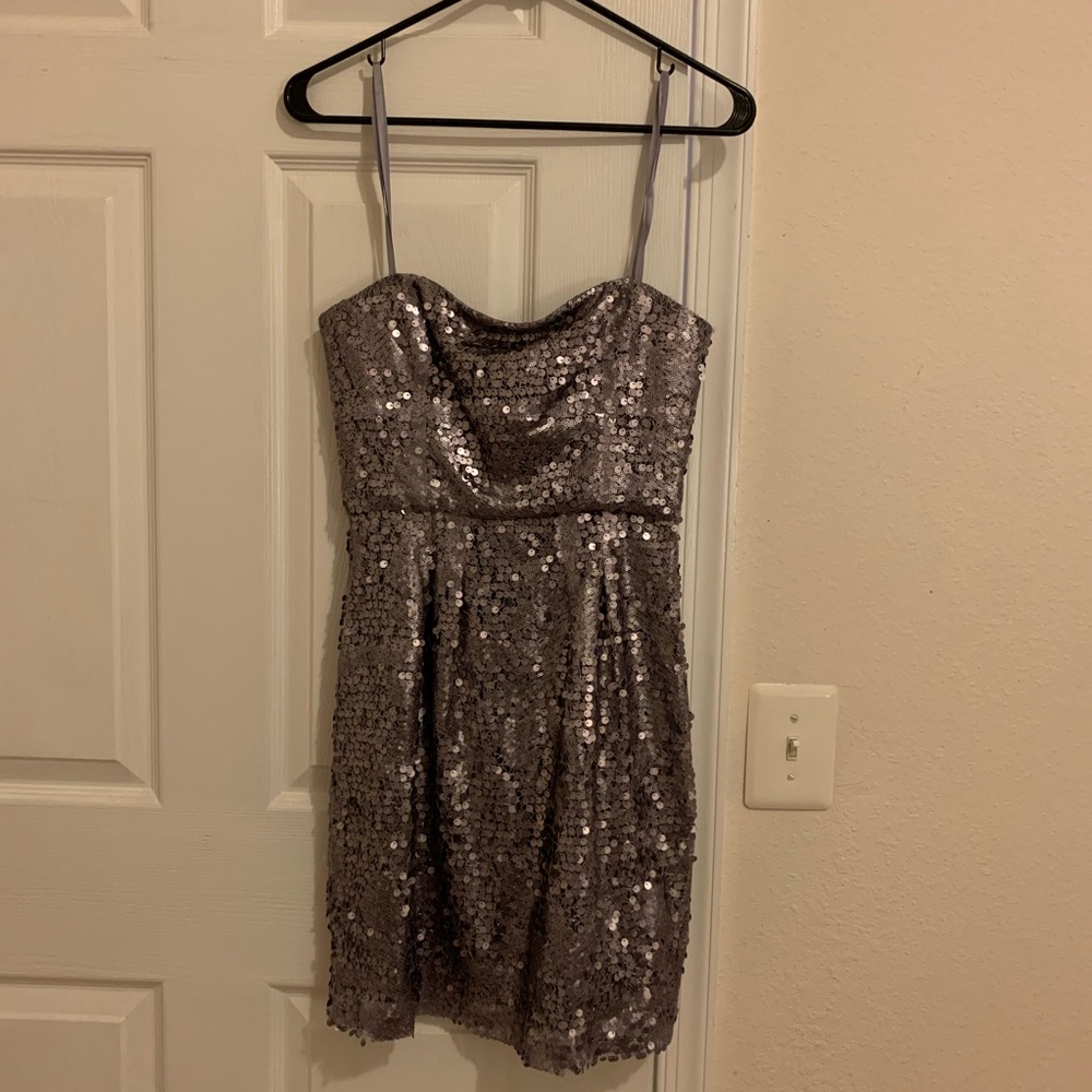 BCBG Maxazria mini sequin dress New size 2
